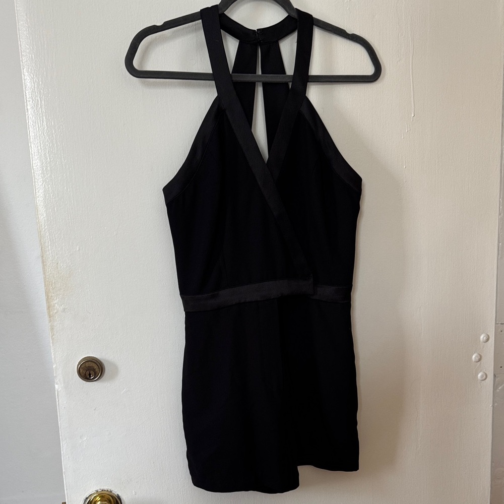 Parker Black Halter Jumpsuit
